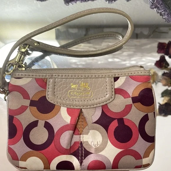 EUC, COACH Wristlet - Picture 1 of 9